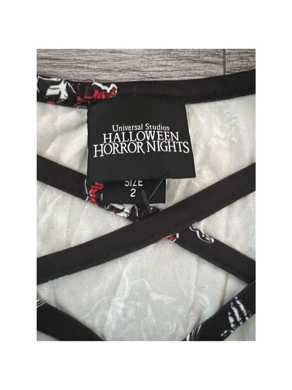 Halloween Horror Nights Characters Lace-Up Bodycon Dress Plus Size 2 - Picture 8 of 10